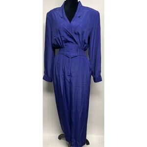 Elegant Blue Jumpsuit